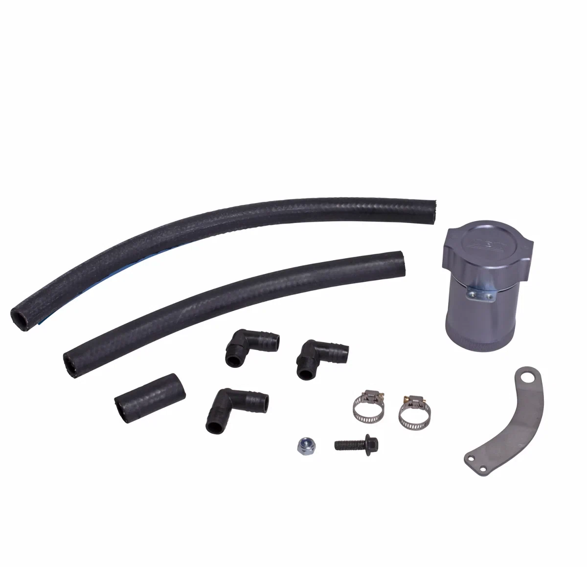 Fits 2015-2017 Ford Mustang 3.7L V6 Cnc Billet Aluminum Oil Separator Kit-1931